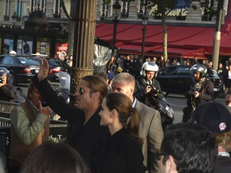 Brad Pitt et Angelina Jolie à l'avant-première parisienne de World War Z