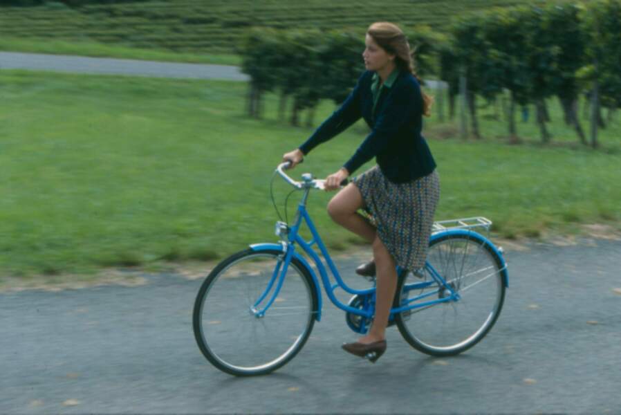 bicyclette bleu laeticia c