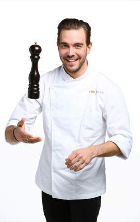 Voici Alexandre Moormann, 30 ans, chef du restaurant La villa Lorraine en Meurthe-et-Moselle