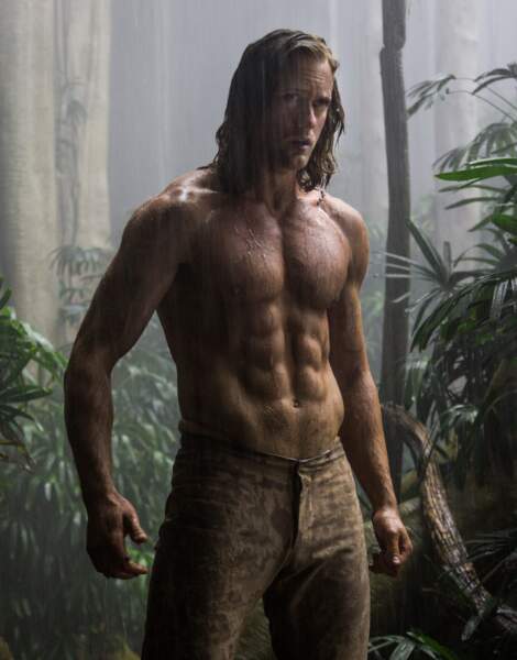 Le sculptural Alexander Skarsgård semble parfait dans le rôle de Tarzan pour le nouveau film signé David Yates