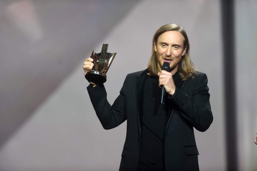 Il a reçu son premier trophée aux Victoires : un prix d'honneur célébrant 30 ans de musiques électroniques