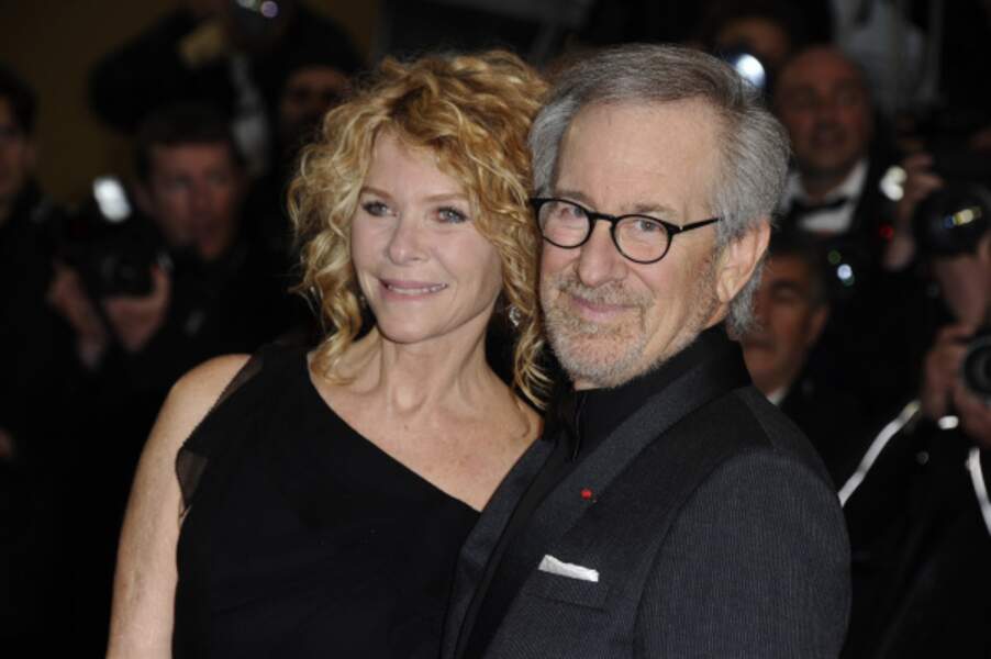 Steven Spielberg, président du jury, et sa femme l'actrice Cate Capshaw