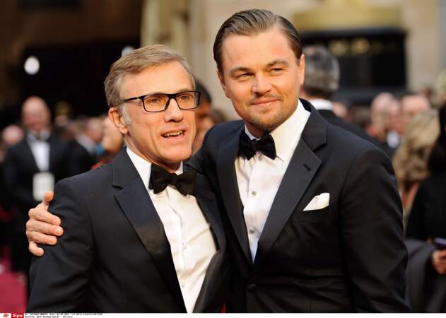 Christoph Waltz et Leonardo DiCaprio