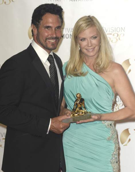 Don Diamont et Katherine Kelly Lang ont reçu le prix de l'audience TV internationale pour Amour, gloire et beauté