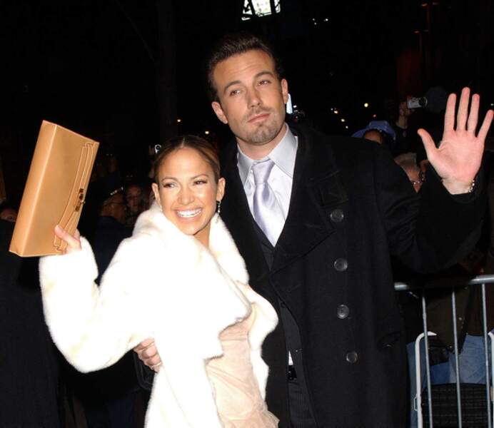 Au début des années 2000, J-Lo a une idylle de deux ans avec Ben Affleck. 
