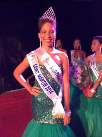 Miss Saint-Martin 2014, Nadika Matthew-Gauthier, 19 ans.