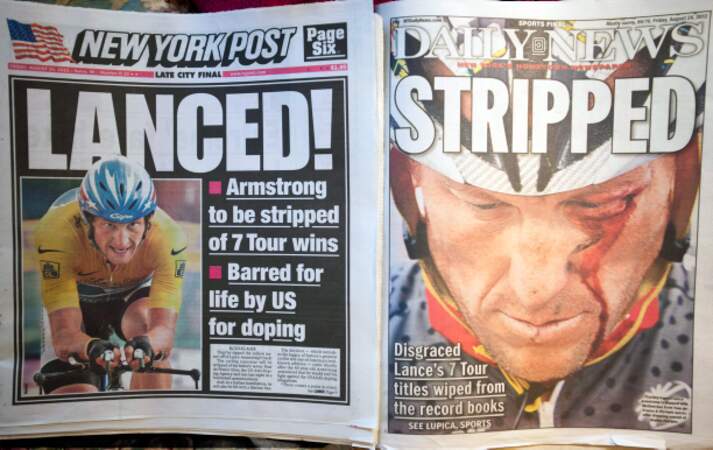 Lance Armstrong, champion déchu 