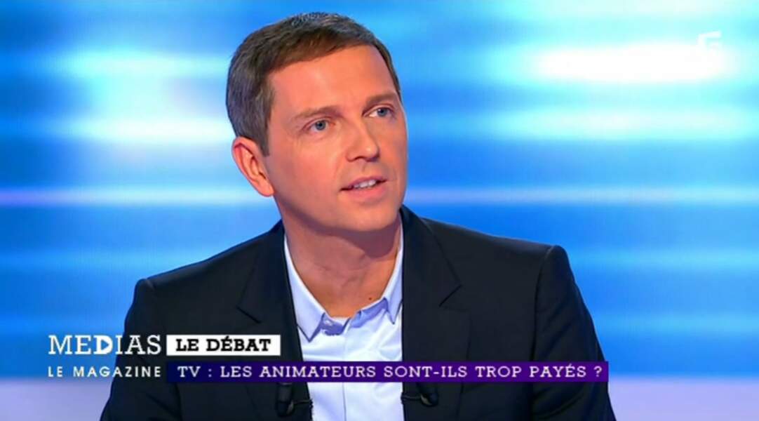 Thomas Hugues, après TF1, est passé sur iTELE et anime aujourd'hui Médias le Mag' sur France 5