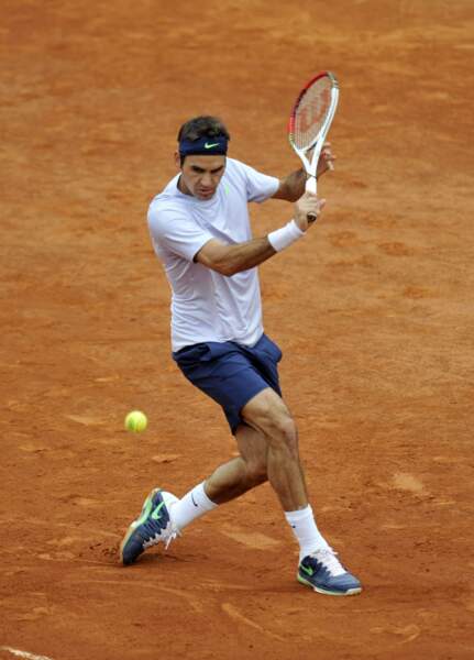 Roger Federer, toujours élégant