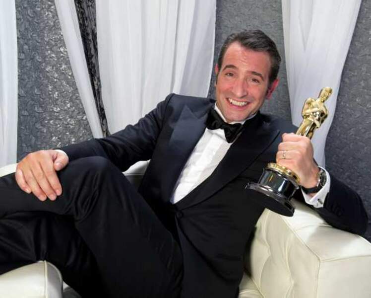 Le sourire de Jean Dujardin aux Oscars