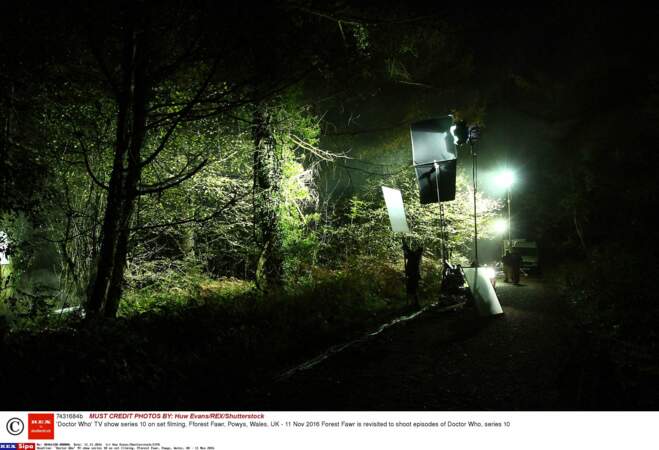 Tournage nocturne pour Doctor Who
