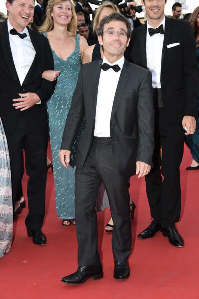 David Pujadas a délaissé le 20h de France 2 pour les marches de Cannes