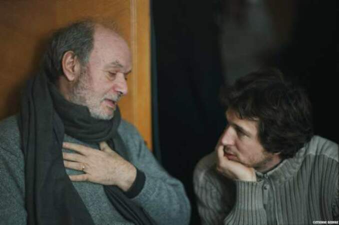 Guillaume Canet avec le réalisateur Claude Berri (2007)