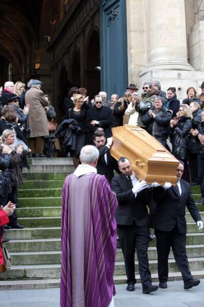 Les obsèques de Corinne Le Poulain se sont déroulés à l'église Saint Roch à Paris