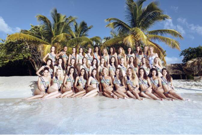 Les 33 prétendantes au titre de Miss France 2015