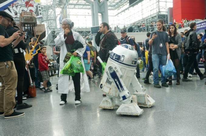 Un peu rouillé R2-D2 ?
