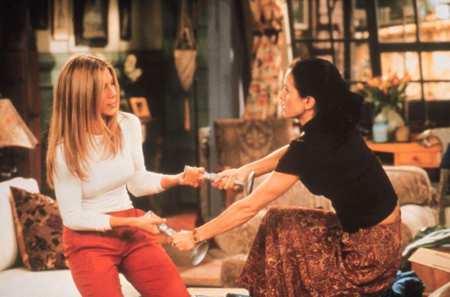 Friends (saison 6 - 1999) : avec Courteney Cox