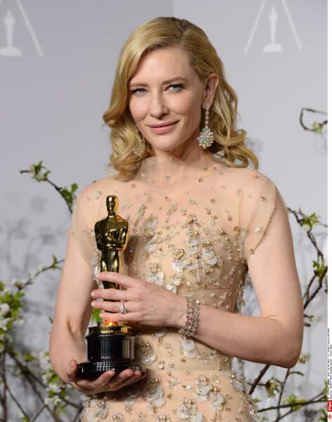 Cate Blanchett, meilleure actrice (Blue Jasmine)