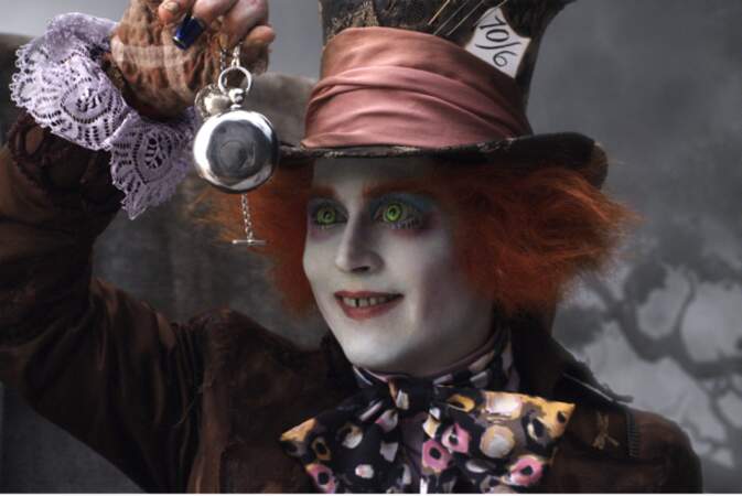 Alice au pays des merveilles (2010) : et toujours Johnny Depp, en chapelier fou