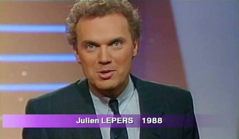 Julien Lepers, animateur de Questions pour la champion depuis 1988