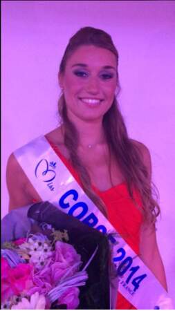 Dorine Rossi, 20 ans de Porto Vecchio a été élue Miss Corse 2014