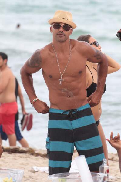 Shemar Moore Sexy Sur La Plage De Miami Télé 2 Semaines