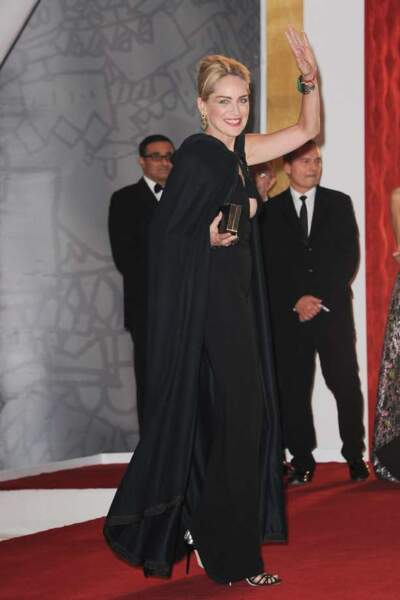 Sharon Stone radieuse pour l'ouverture du Festival de Marrakech