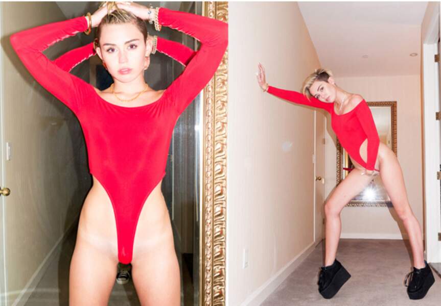 Miley Cyrus est passée entre les mains du sulfureux photographe Terry Richardson. 
