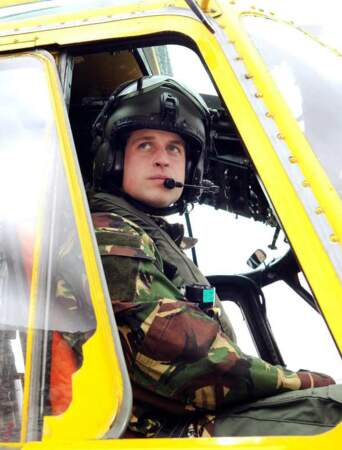 Le prince William, capitaine de l'armée de l'air 