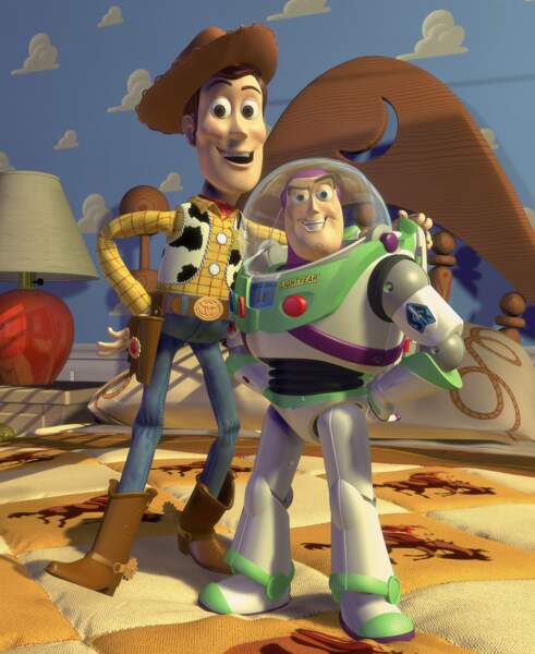 Quant à Woody et Buzz, les premiers héros des studios Pixar