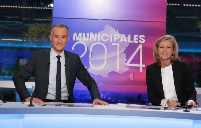 Elle anime toutes les soirées électorales de TF1 depuis plus de vingt ans.