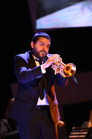 Ibrahim Maalouf l'a accompagné à la trompette