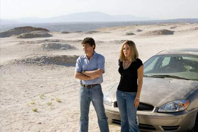 Jennifer Lopez et Antonio Banderas dans Les Oubliées de Juarez (2006)