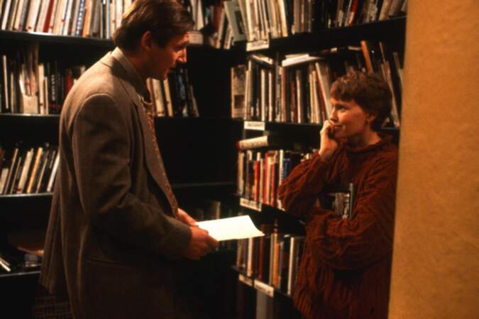 Avec Mia Farrow dans Maris et femmes de Woody Allen (1992)