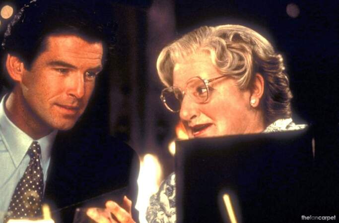 Face à Robin Williams dans Madame Doubtfire (1993)
