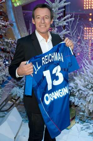 Jean-Luc Reichmann et son maillot de l'équipe de France de Handball
