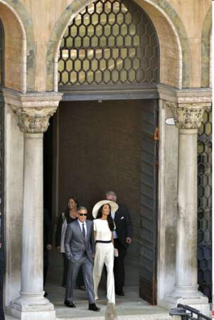 ça y est George Clooney et Amal Alamuddin sont mari et femme aux yeux de la loi italienne!