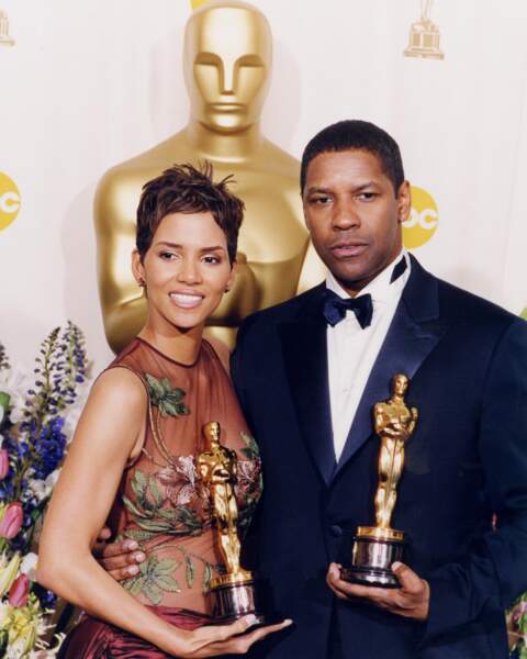 Halle Berry et Denzel Washington (2002)
