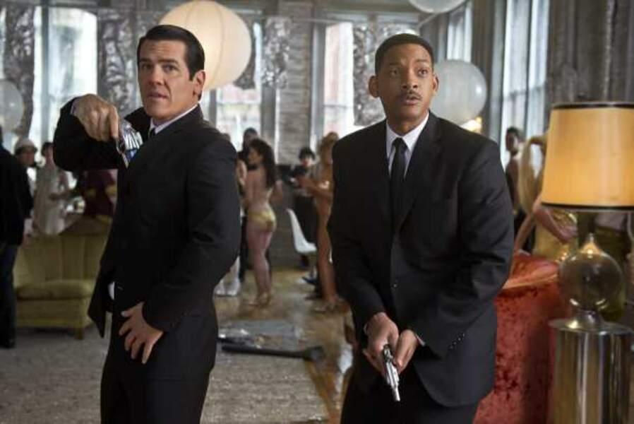 Josh Brolin et Will Smith dans Men in black 3 (2012)