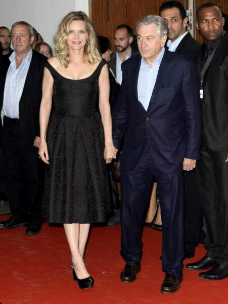  Michelle Pfeiffer et Robert De Niro, main dans la main