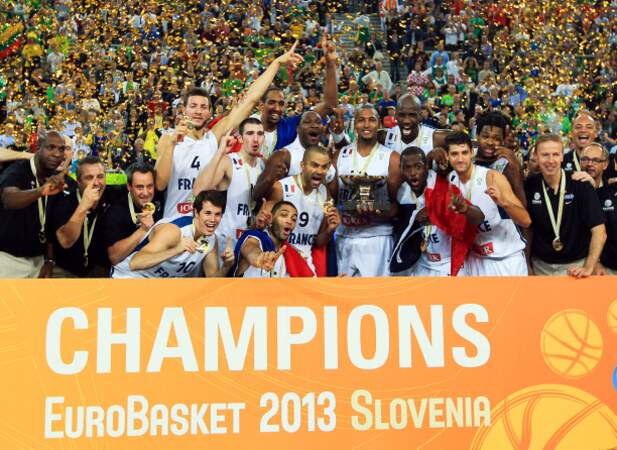 La France triomphe au Championnat d'Europe de Basket Ball