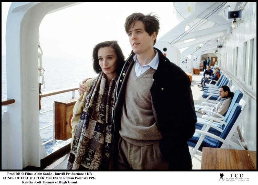 C'est en mer que l'acteur séduit le mieux dans Lunes de fiel (1992) avec Kristin Scott Thomas