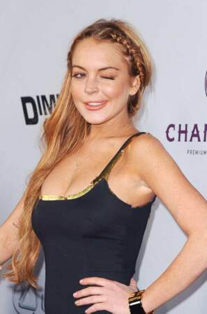 Lindsay Lohan à l'avant-première de Scary Movie 5 (2013)
