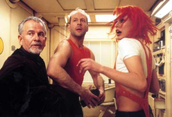 Le Cinquième Element (Luc Besson, 1997) : avec Milla Jovovich et Ian Holm 