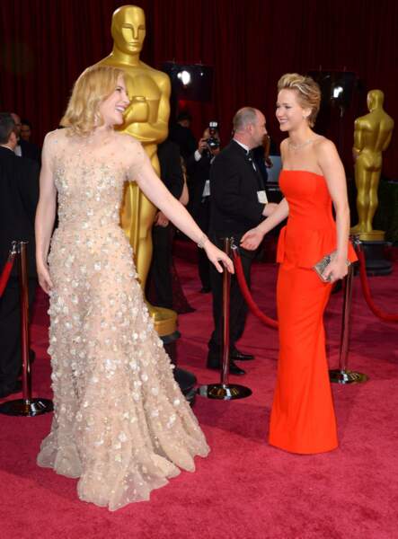 Jennifer Lawrence et Cate Blanchett