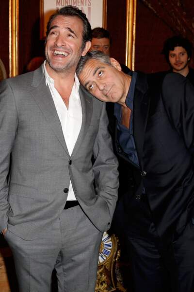 George Clooney et Jean Dujardin font les pitres