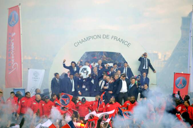 Le PSG champion de France 2013