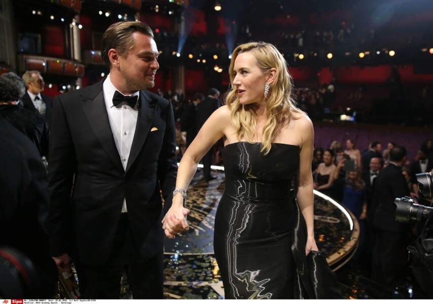 Aux Oscars 2016, qui ont (enfin !) sacré Leonardo meilleur acteur, elle était là pour le soutenir