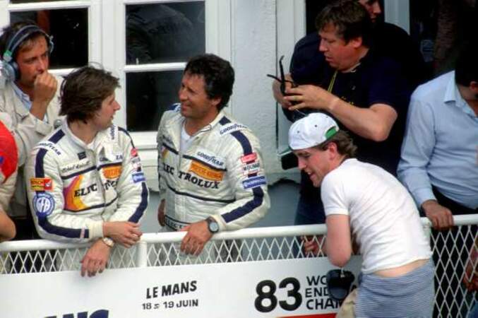 Ici avec son frère Mike (à gauche), l'Américain Mario Andretti a participé huit fois dont la dernière à 60 ans