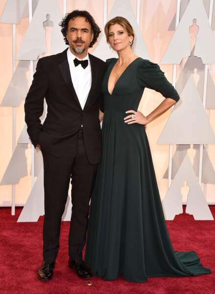 Alejandro Gonzalez Inarritu, le réalisateur de Birdman et sa femme